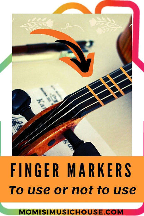 Should you use fingerboard markers for your young violin beginners?