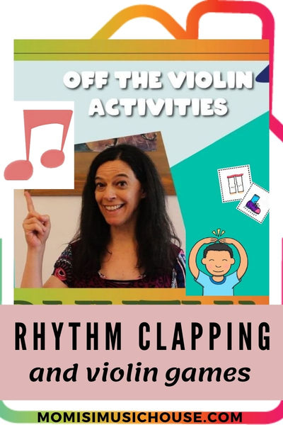 Rhythm clapping and violin games