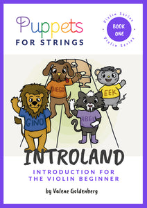 BOOK 1. INTROLAND: A Step by Step Introduction for the Young Violin Beginner - Momisi Music House